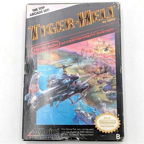 Tiger Heli - Complete In Box - EEC - NES Game (B Grade) (Used)